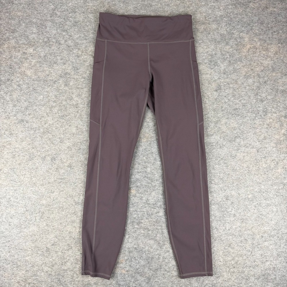 Vuori Stride Leggings 26" Pockets Plum VW429 Womens Small S